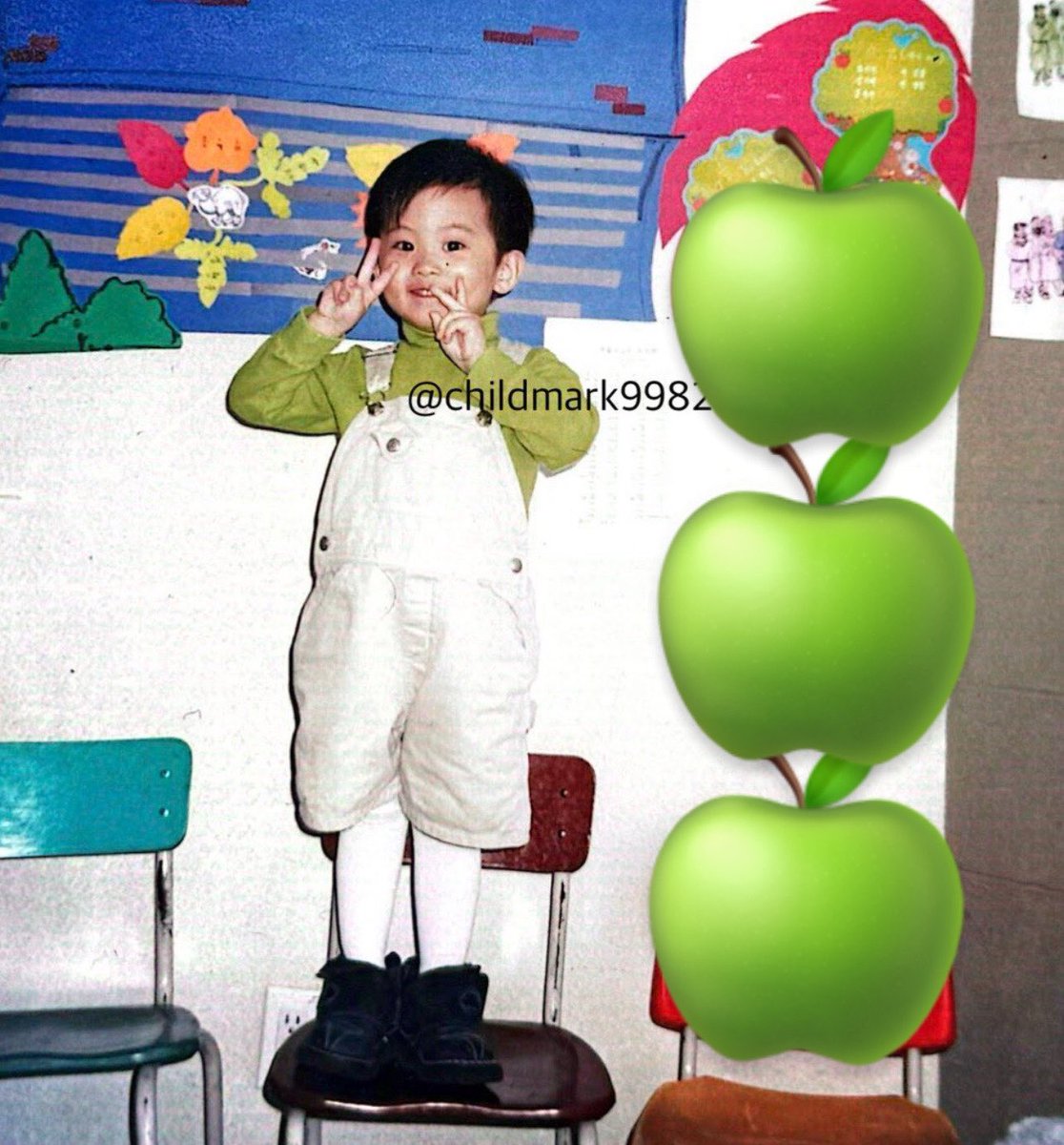 น่ารักจนอยากร้องไห้ สูงเท่าแอปเปิ้ล 3 ลูกจิงๆ
