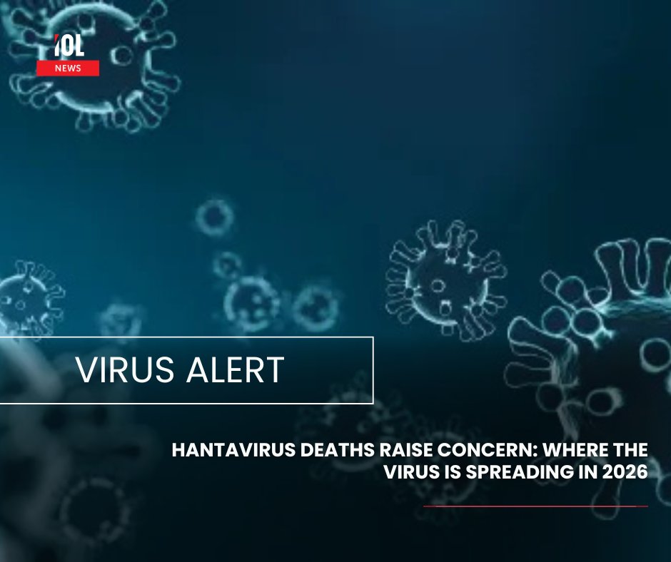 IOL's tweet image. Years after COVID-19, a rare virus called Hantavirus is making headlines after a suspected cruise ship outbreak left three dead. Unlike COVID, it isn’t spread person-to-person but through contact with infected rodents. Here’s what you need to know.
#HantaVirus #Covid19