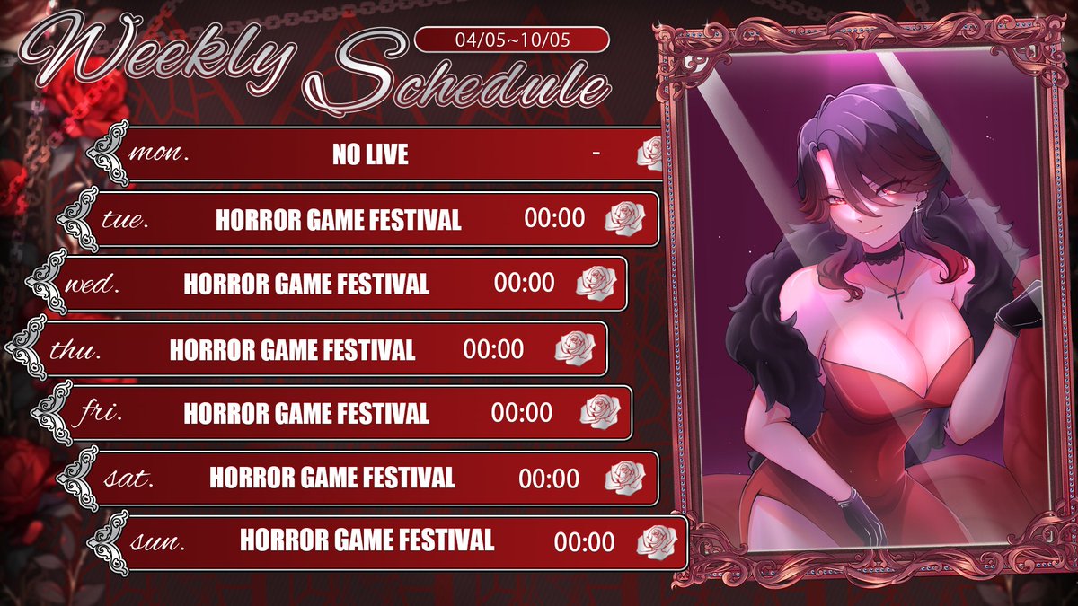 WinterSeas43443's tweet photo. 😴ตารางไลฟ์สัปดาห์นี้ค้าบ😴

-HORROR GAME FESTIVAL 00:00 เป็นต้นไปทุกวัน

ฝากด้วยนะค้าบบมาดูกันเยอะๆนะ

#AustinV #AustinCH #AustinLIVE #Vtuber #VtuberTH https://t.co/GwvEo7SSEy
