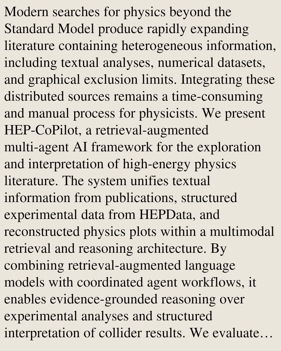 High Energy Physics - Experiment Papers tweet media