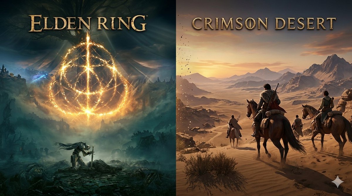 Thorquiel's tweet image. Je n’ai pas encore fait Crimson Desert, mais pour moi, en termes d’exploration pure, Elden Ring reste une référence absolue.

J’entends partout que Crimson Desert serait au même niveau… voire mieux.

Est-ce que certains peuvent confirmer ? 🤔

#eldenring #crimsondesert #gaming