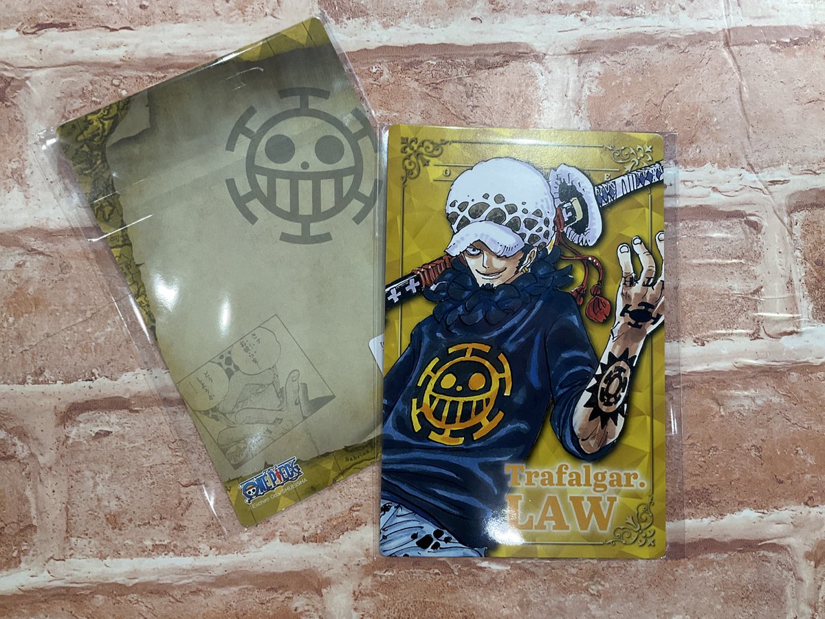おすすめ商品】原画商品 『ONE PIECE』ポートレートカード ルフィ/ゾロ
