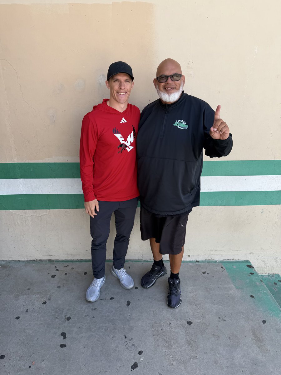 jackrabbitvv's tweet photo. Big thanks to @Coach_ZBruce Eastern Washington for coming out to #TheVille today to recruit our student/athletes. https://t.co/ym1xLzeEne