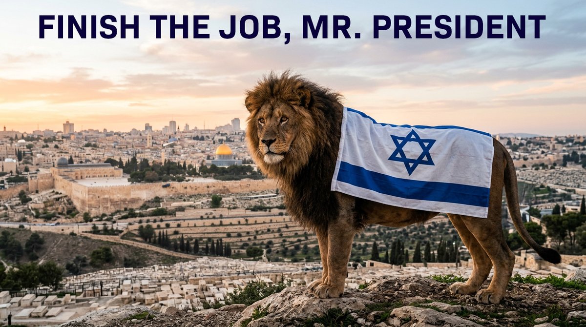 Finish the Job, Mr. President. And do it right.