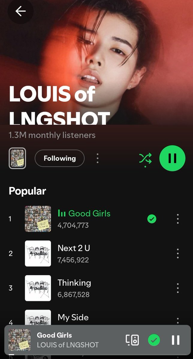 LunaSoc189788's tweet image. Good Girls enak banget Louis... pokoknya enak banget tiap hari didengerin bareng - bareng 🤭😁
#LOUIS #루이