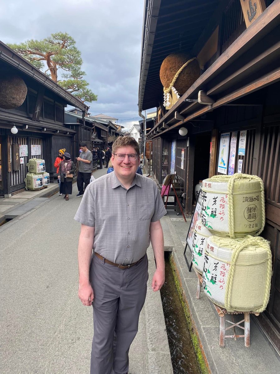 JosephCrisan's tweet photo. Me in Takayama, Japan, during my first vacation to Japan a few years ago. #takayama #japan #travel https://t.co/Vx2R1AmTKU