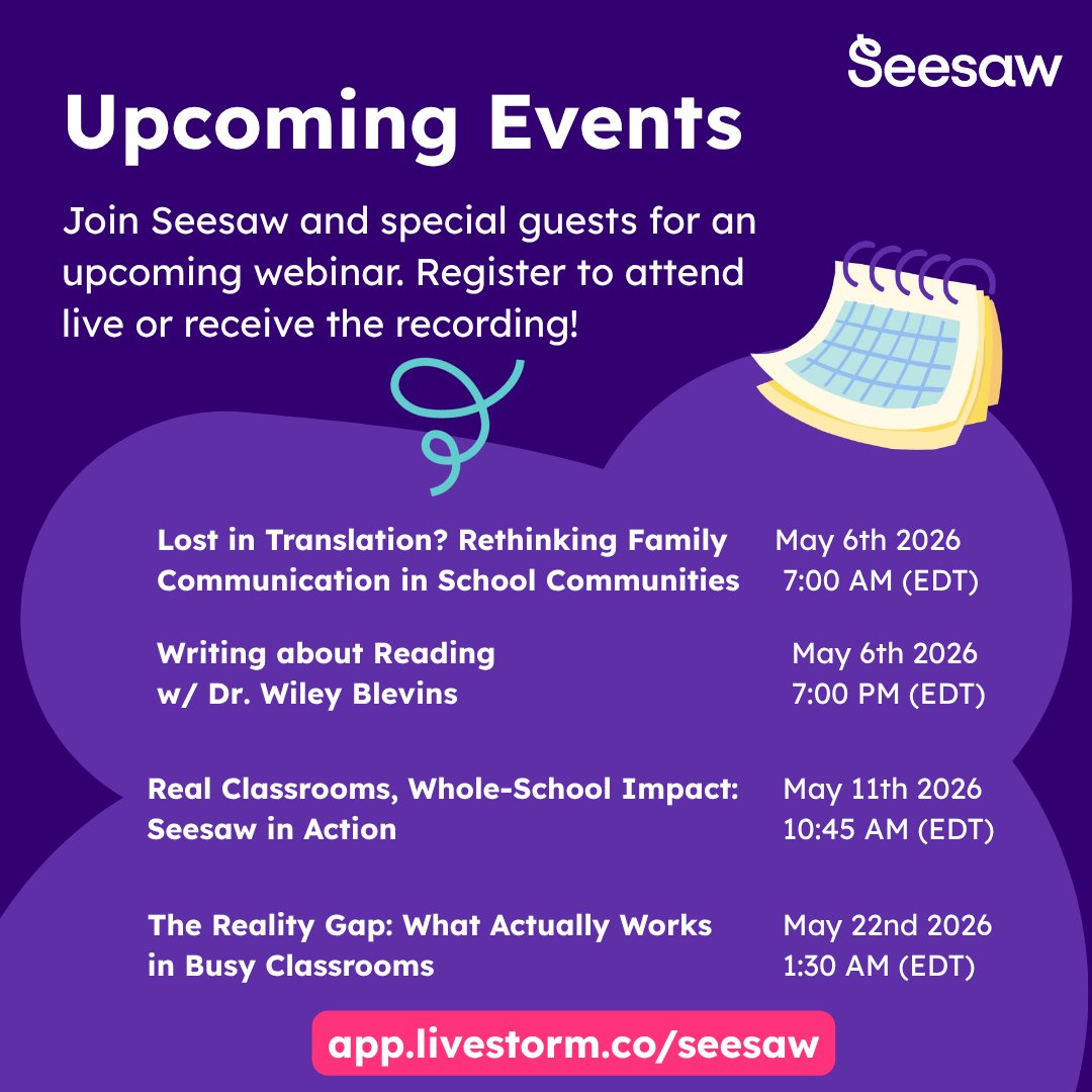 Seesaw tweet media
