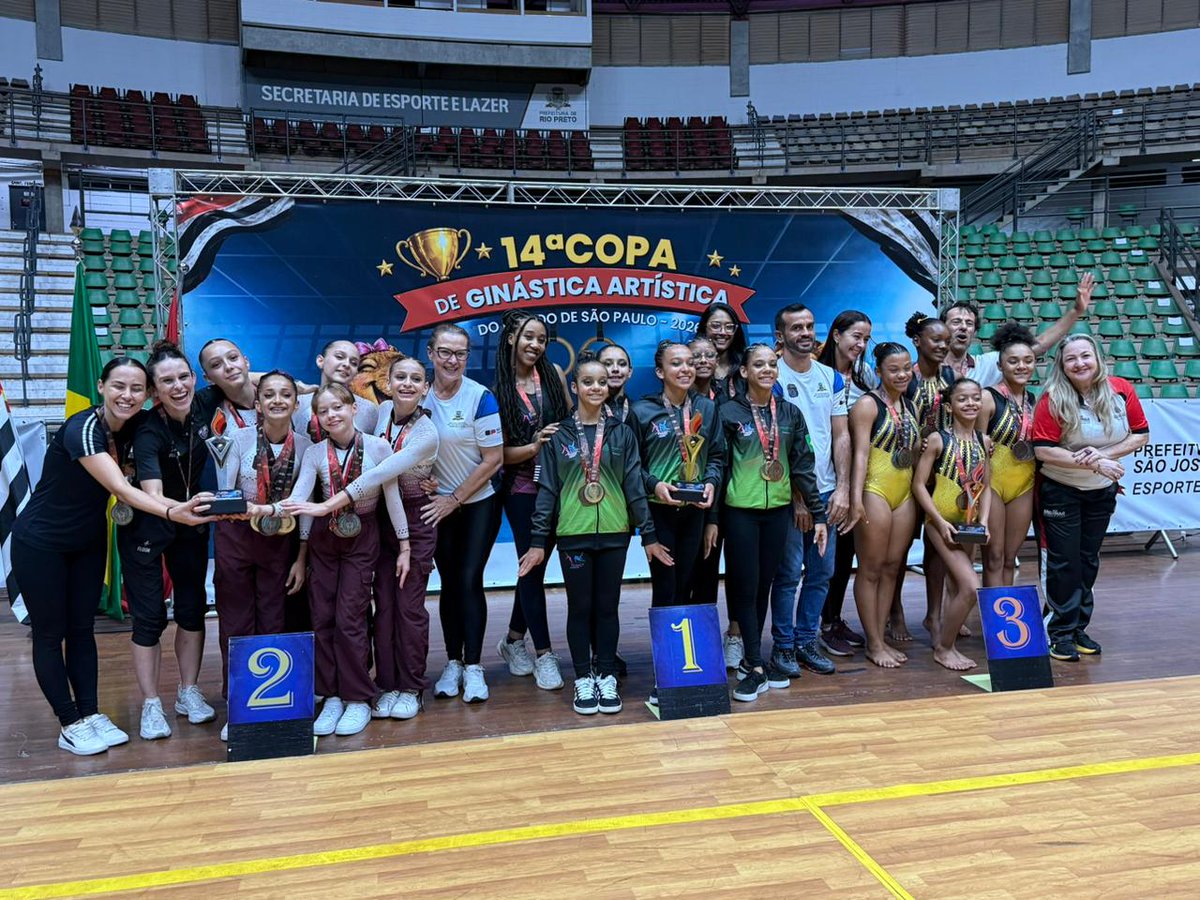 Copa de Ginástica Artística conhece os seus campeões

Competição reuniu em São José do Rio Preto 456 atletas de 47 entidades esportivas

Confira: esportes.sp.gov.br/sec_esportes/n…

#EsporteSP #SPnoEsporte #GovernoSP #SãoPauloSãoTodos #SESP #CopaDeGinásticaArtística #SãoJoséDoRioPreto