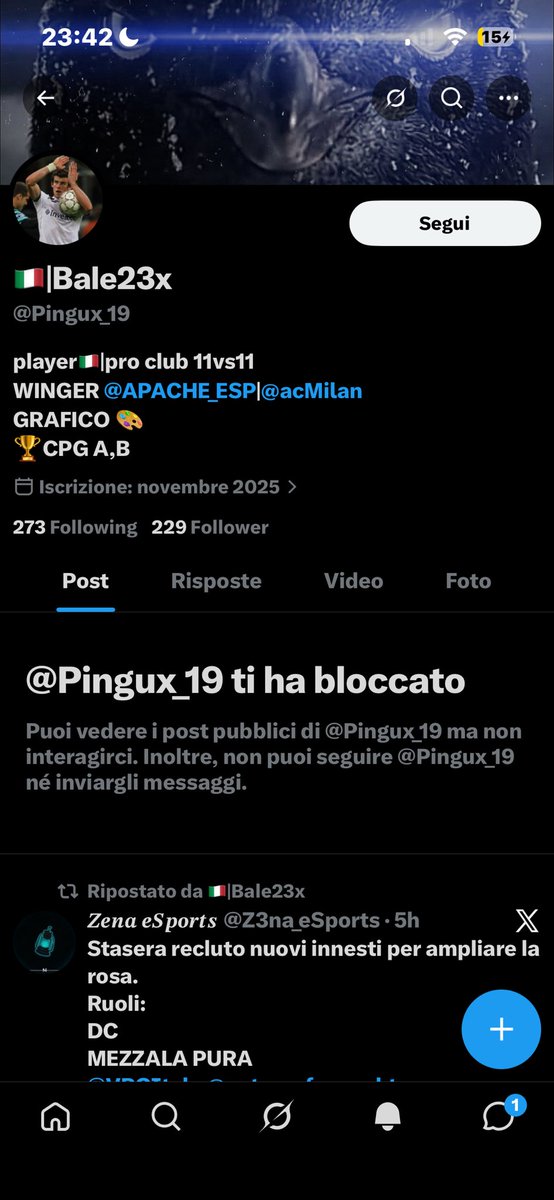 ReflexSasy's tweet photo. @Zena_esport @Korran10_ sconsigliamo anche kap @Pingux_19? blocca x la verità 🥰 https://t.co/bXr5u6Sh3R