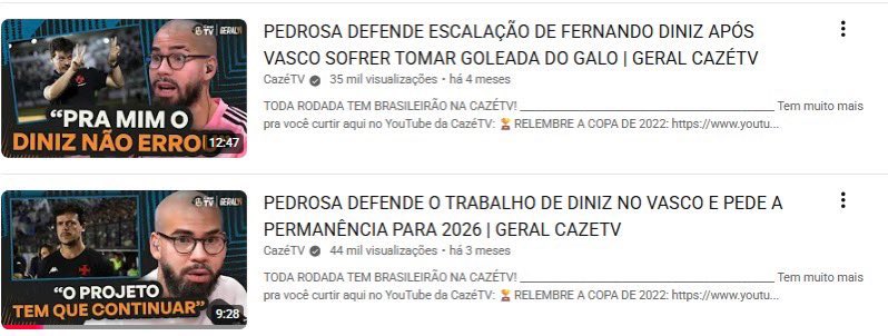 É inacreditável, gente.

Renato Gaúcho tem campanha de G7 no Brasileiro desde que assumiu o Vasco que tinha 1 ponto em 4 jogos na tabela.

Esse mesmo rapaz vivia passando pano para as derrotas consecutivas do Diniz…