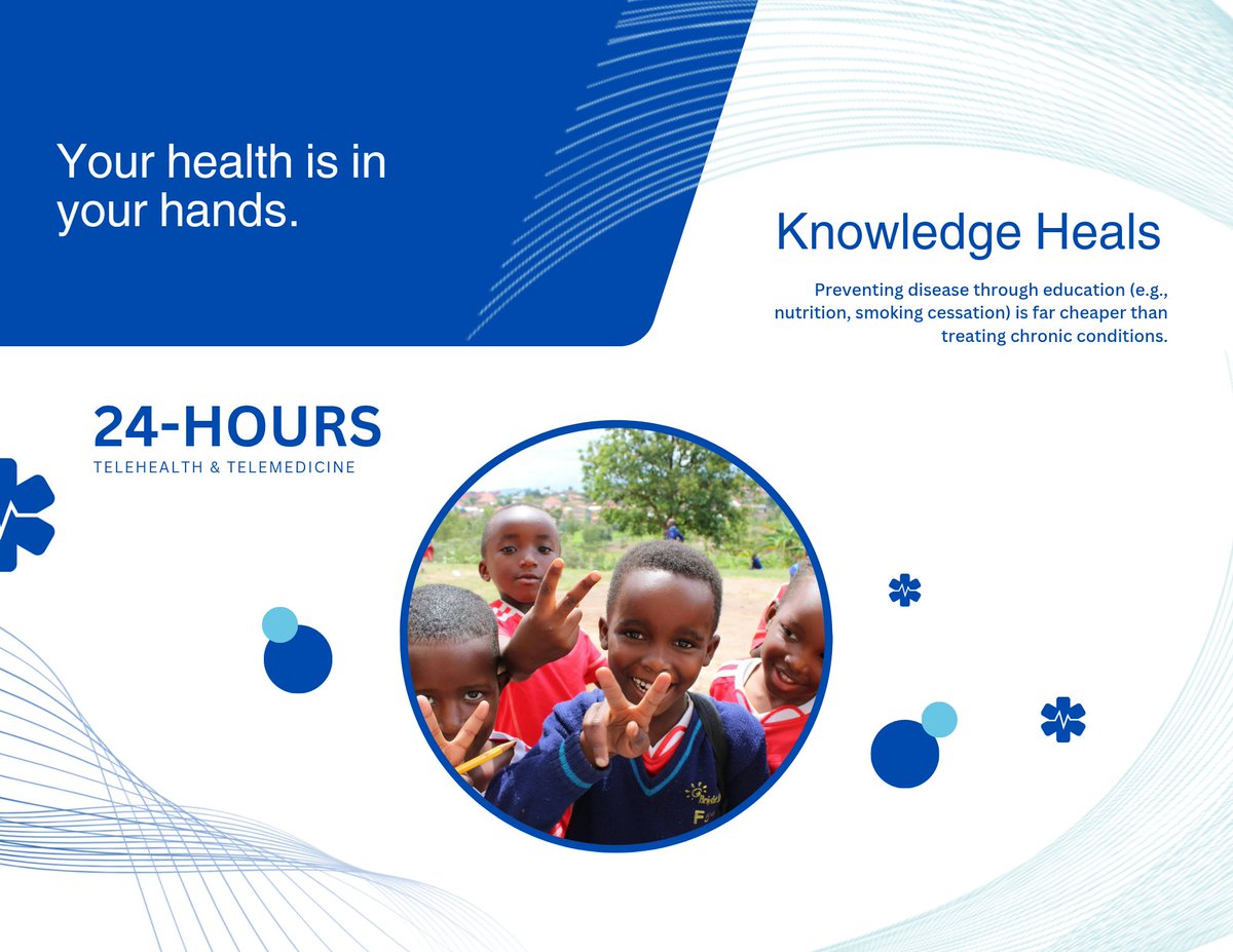 DocsExplainFM's tweet image. 1️⃣ Track health via MyFitnessPal / Google Fit 📊
2️⃣ Free telehealth via World Health Organization 🌍
3️⃣ Med reminders with Medisafe 💊
4️⃣ Learn from Centers for Disease Control and Prevention 📚
5️⃣ Join support groups 🤝

#PreventiveHealth #DigitalHealth #PatientEducation 🌱