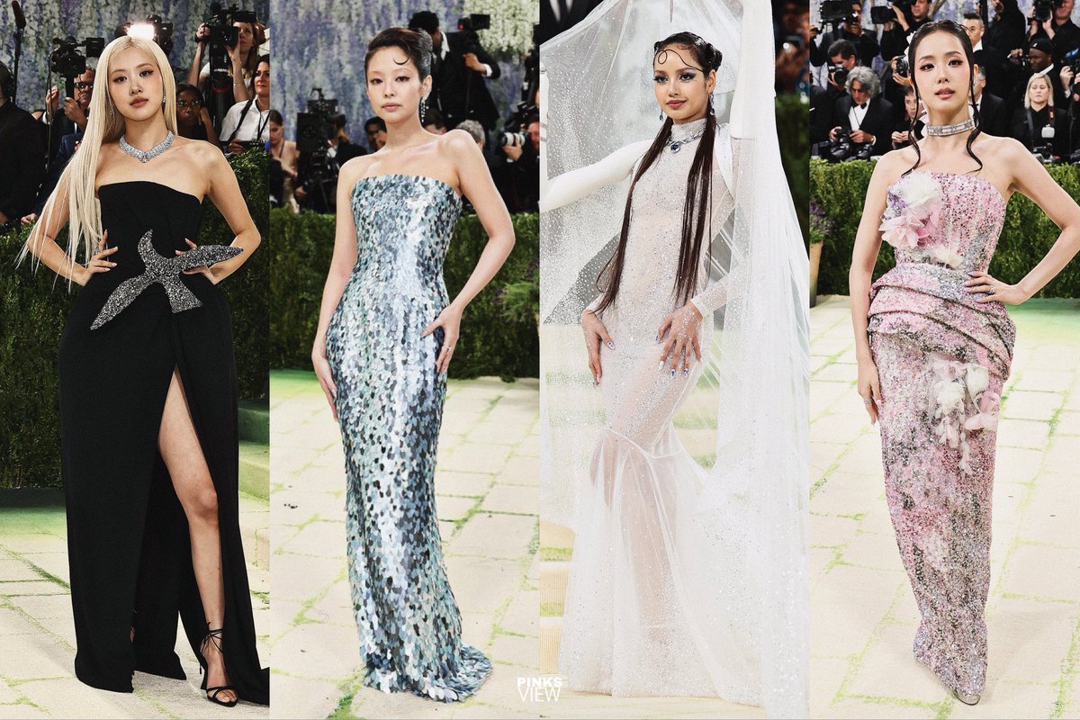 BLACKPINK, this is met gala history.