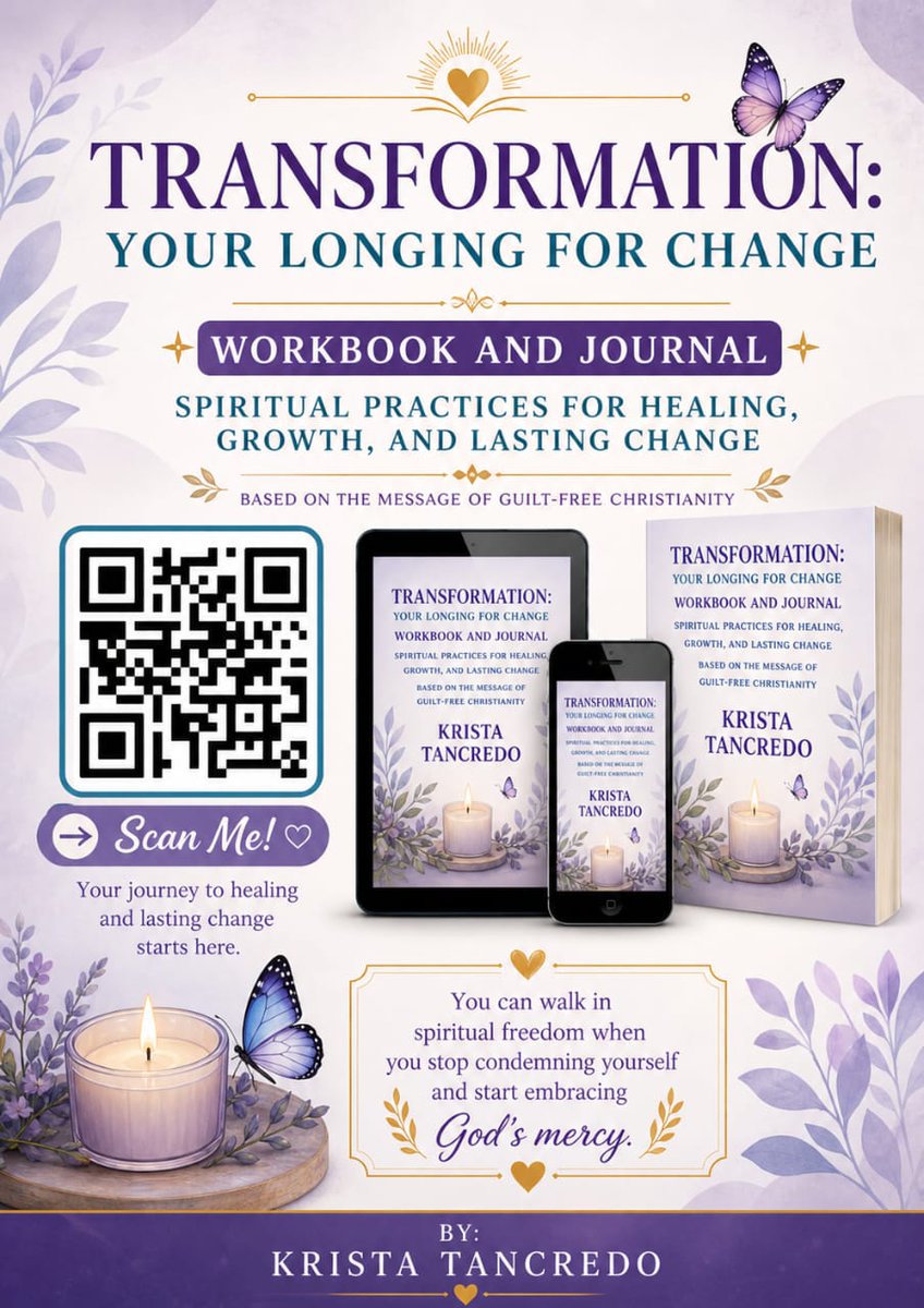 tanc63914's tweet image. You don't need more motivation.... 
You need transformation

"Transformation: Your Longing for Change" is a faith-based workbook designed to help you heal, grow, and walk in freedom.

Start your journey today.
Get your copy now.

#Faith #Transformation #ChristianLiving #Growth