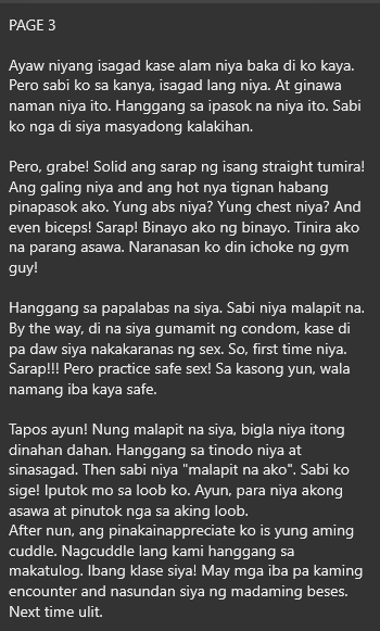 Pinutok Para niya Akong Asawa at Pinutok nga sa Aking Loob Pages 2-3