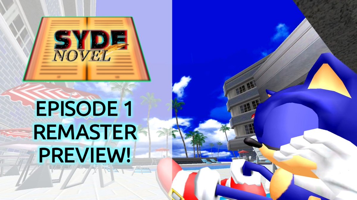 SydeLeaderRay's tweet photo. Syde Novel Episode 1 Remaster PREVIEW! TRAILER: https://t.co/TjZxQ2RTRl
- I am working on a remaster of Syde Novel Episode 1! Scheduled for the 8th Anniversary of Syde Novel on June 1, 2026!

@SydeNovel https://t.co/fVkVqVSNTQ