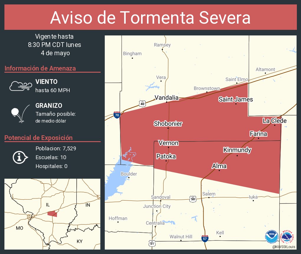 NWS St. Louis tweet media