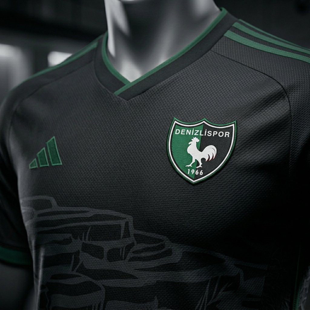 StadiumVision's tweet photo. Adidas X Denizlispor 
2026-2027 Third Kit Design

 @Google banana https://t.co/84RcKIUumv