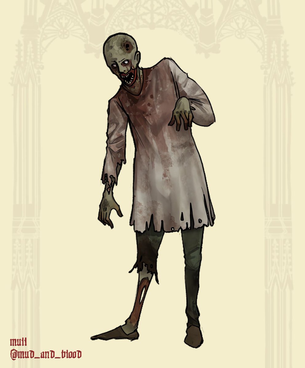 Mud_and_Blood's tweet photo. Husk

The most basic, cannon-fodder of undead. They tend to group up into massive hordes, screaming and wailing in excruciating pain as their bodies simultaneously starve and decay. https://t.co/If6k7pRdL7