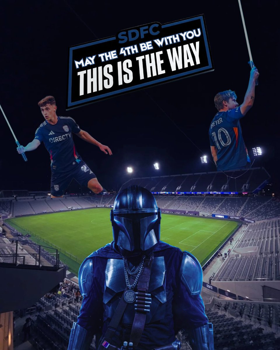 SDFCBrasil's tweet photo. The Force is strong in San Diego!🌀

May the 4th be with you! https://t.co/9lxmr4AItK