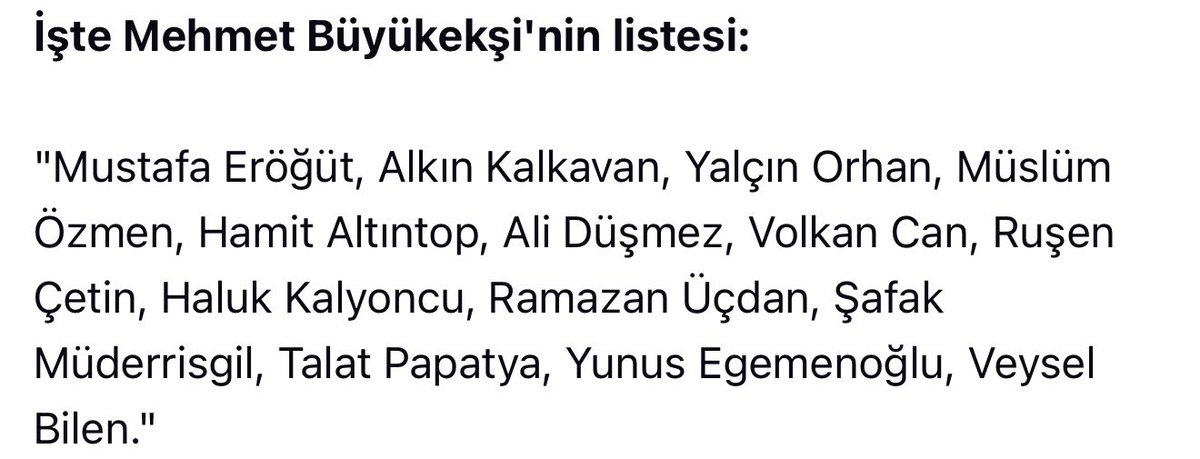 Mustafa Eröğüt, Fenerbahçe’nin en çok doğrandığı sezonda TFF başkanlığı yapan Büyükekşi’nin yönetimindeydi.

Üstelik bu arkadaş Beşiktaşlı. Aydınlar, FB’nin futbol aklı yapmaya çalışıyor.