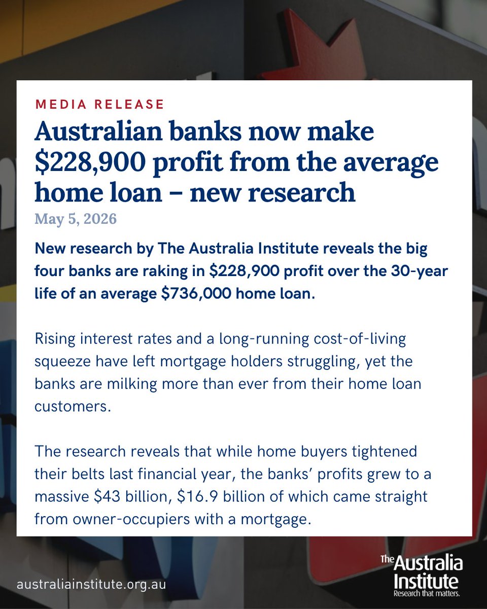 Australia Institute tweet media