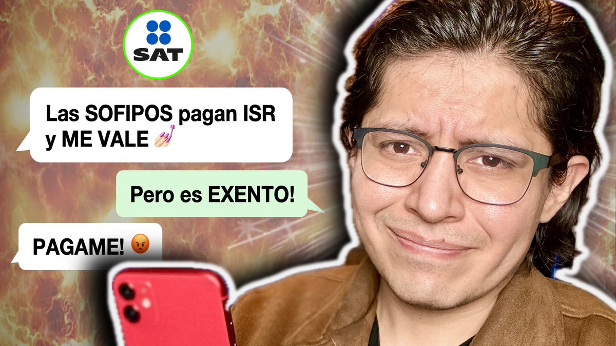NADIE entiende los IMPUESTOS EN SOFIPOS (Ni siquiera el SAT) ➡️ youtu.be/92JUrAPjyuQ