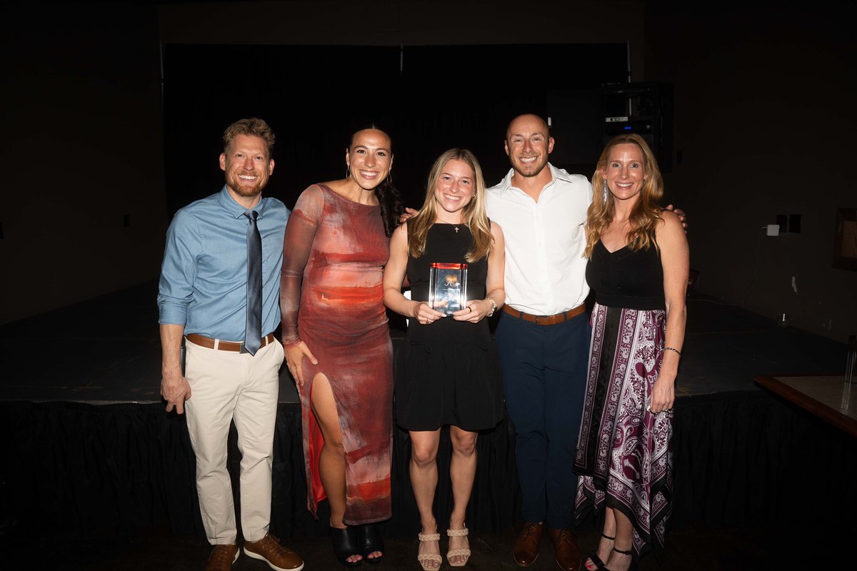 BamaGymnastics's tweet photo. Our next 2026 End of Year Banquet award is the Fern Hampton Academic Award, given to a gymnast each year who demonstrates a relentless pursuit of academic excellence. 

🏆 Chloe LaCoursiere, Natalia Pawlak, Rachel Rybicki

@yea_ala | #RollTide https://t.co/ZpkUmQFq9A