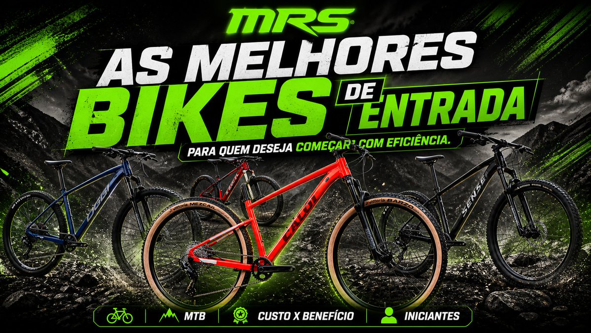 MRSesportes's tweet image. As Melhores Bikes de Entrada MTB para Começar com Eficiência

youtube.com/shorts/2YfqVYC…

#MTB #BikeDeEntrada #Ciclismo #MountainBike #BikeParaIniciantes #MelhorBikeMTB #MTB2026 #CustoBeneficio #MRSesportes