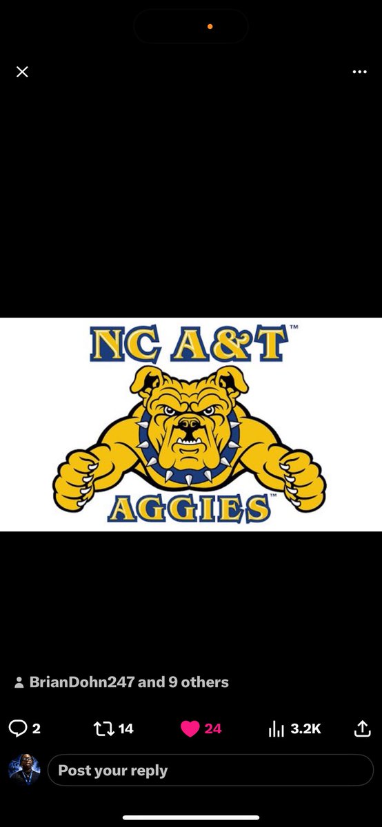 After a great conversation with <a href="/CoachJones56/">Denzel Jones</a> blessed to receive my another offer from <a href="/NCATFootball/">Aggie Pride</a> <a href="/BrandonC_Carr/">Brandon Carr</a> <a href="/BigFu757/">Anthony Smith</a> <a href="/WillVapreps/">Will Vapreps Garlick</a> <a href="/BrianDohn247/">BrianDohn247</a> <a href="/EvanGWatkins247/">EvanGWatkins247</a> <a href="/On3/">On3</a>