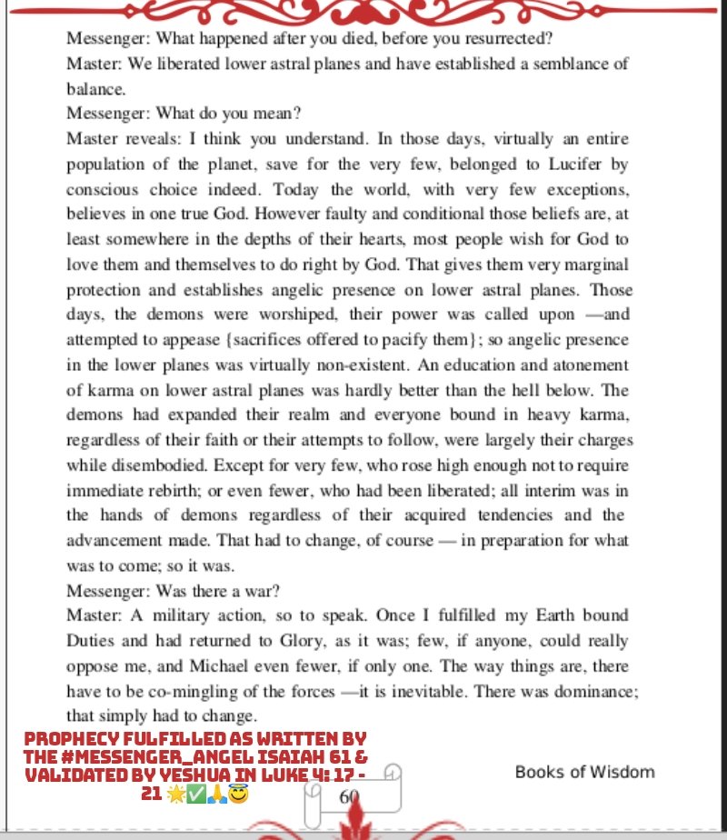 YeshuaSaid3's tweet photo. @LadybugRaffa333 @dawnlegge67 @VictoriaCapps8 @Alberto11732198 @ManyWindstorms @recklessrob1971 @Palmtreechic3 @clvyska44 @LAURIEANDERSE23 @Choosingfree @elonmusk @realDonaldTrump @MELANIATRUMP @DonaldJTrumpJr @EricTrump @BARRONTRUMP @RealAlexJones @joerogan @TuckerCarlson #FINAL_RUNG12 GET A SOLID GRIP ON TRUTH &amp;♥️ ✅ 🙏 🕉️
✅🌟MESSAGES RELAYED🌟
✅⤵️TRUTHS⤵️
#_101_INFO #_404_ERRORS
↕️
#SOURCE_OF_ALL
#ELOHIM #GOD
#HolySpiritofTruth
😇💜&amp;💟😇
#YeshuaSonofGod ⤵️
EVIDENCE FOR HOLDING ONTO A SOLID RUNG
OF THE LADDER OF LIFE TO N🚫T SLIP AWAY INTO ⚫🆘 https://t.co/gXbCkOX8uq