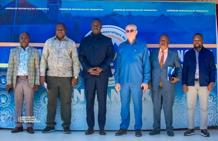 kongwa_john's tweet image. #EXPO #BETON2026
 à #Kalemie, les préparatifs s’intensifient.
Ce samedi 2 mai 2026, le Président de l’Assembl Prov du Tanganyika, @CyrilAwel, a reçu en audience l’hon  @JeanBamanisa, Promoteur et Président de ce grand salon dédié à la construction, aux infrastructures et au dév.