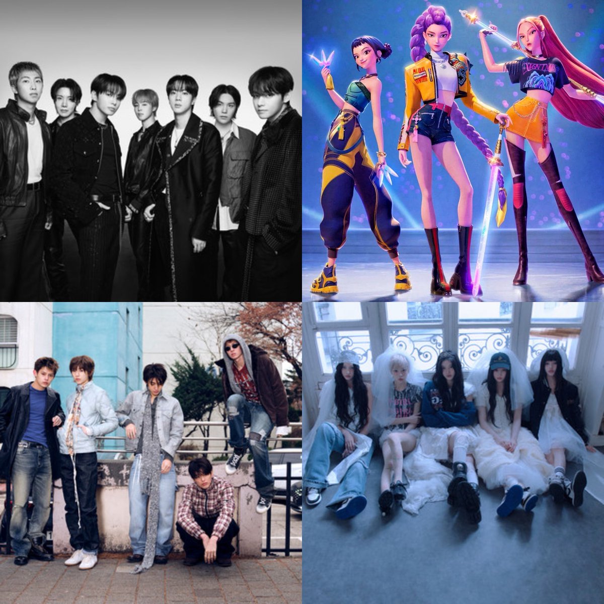 Best-selling K-pop act albums on iTunes U.S. 🇺🇸 currently:

#1. #BABYMONSTER, CHOOM (#8)
#2. BTS, ARIRANG (#22)
#3. Kpop Demon Hunters Soundtrack (#34)
#4. CORTIS, GREENGREEN (#69)
#5. ILLIT, MAMIHLAPINATAPAI (#86)
