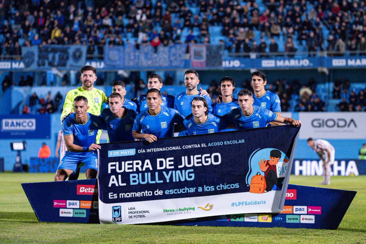 LigaAFA's tweet image. El límite del chiste es el sufrimiento del otro. Fuera de juego al #Bullying

#LPFSolidaria
