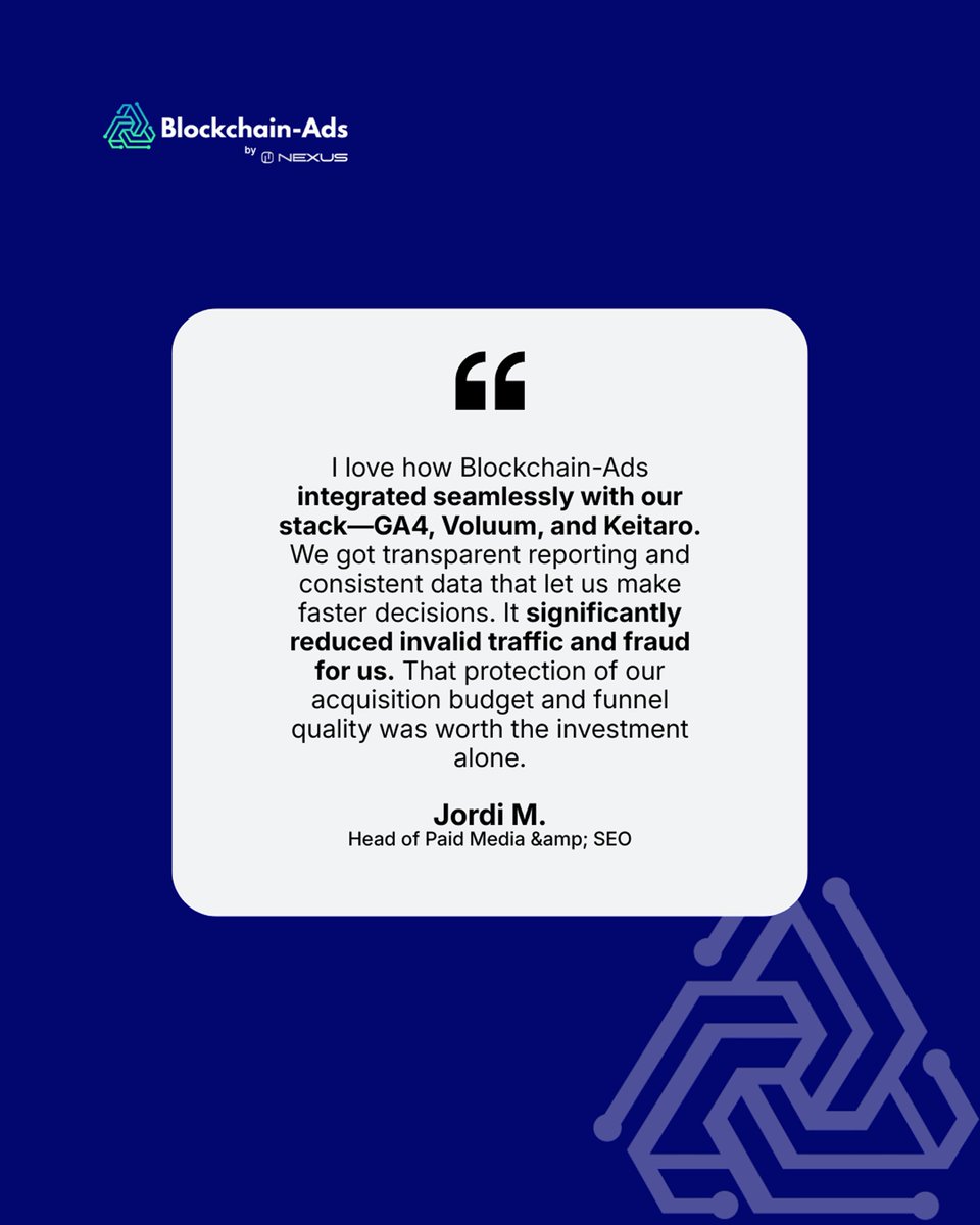 Blockchain-Ads Official tweet media