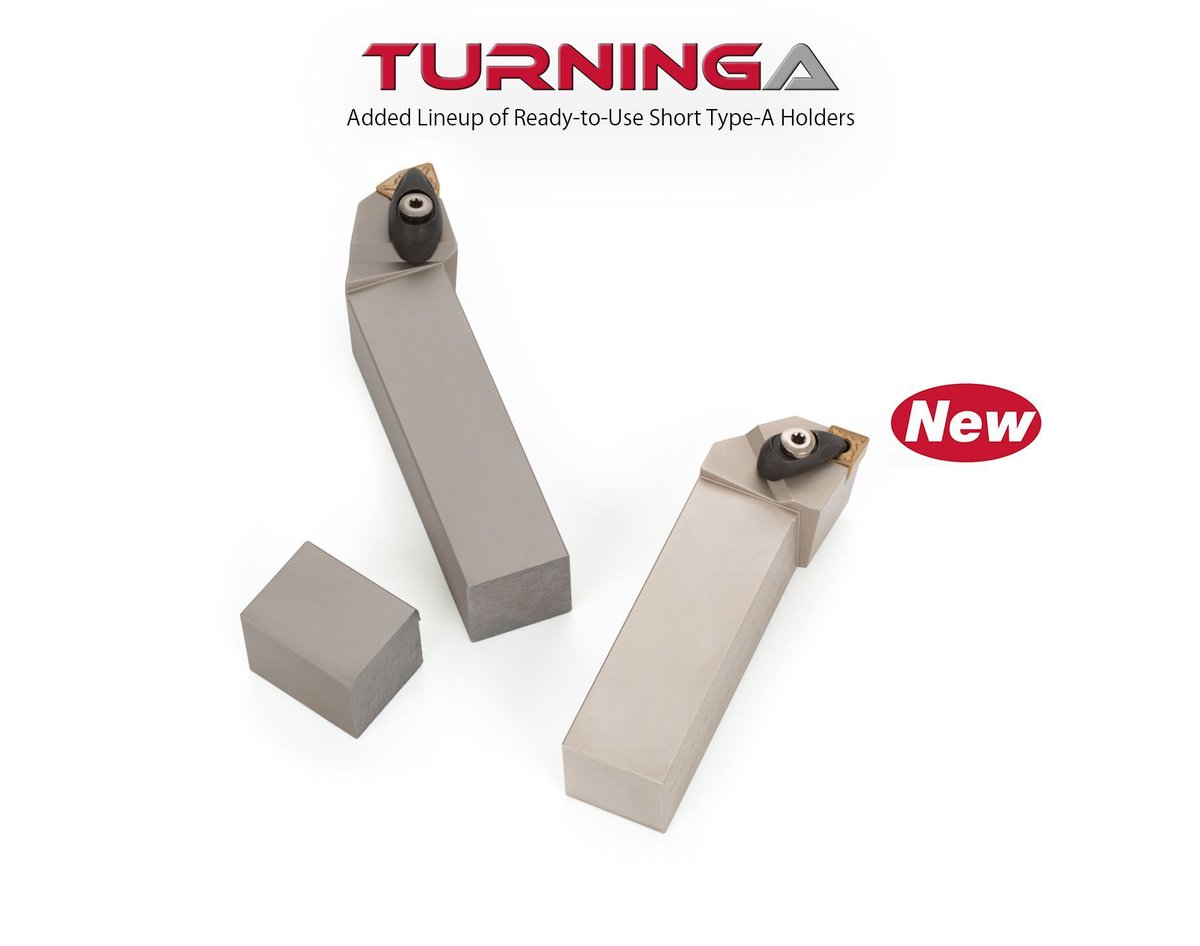 TungaloyGlobal's tweet image. 📢NEW PRODUCT📢 Shorter setup, stronger clamping🌟

The new short‑length Turning A Type A holders help you avoid interference and boost efficiency in external turning applications.

Explore more 👇
tungaloy.com/press-release/…

#NewProduct