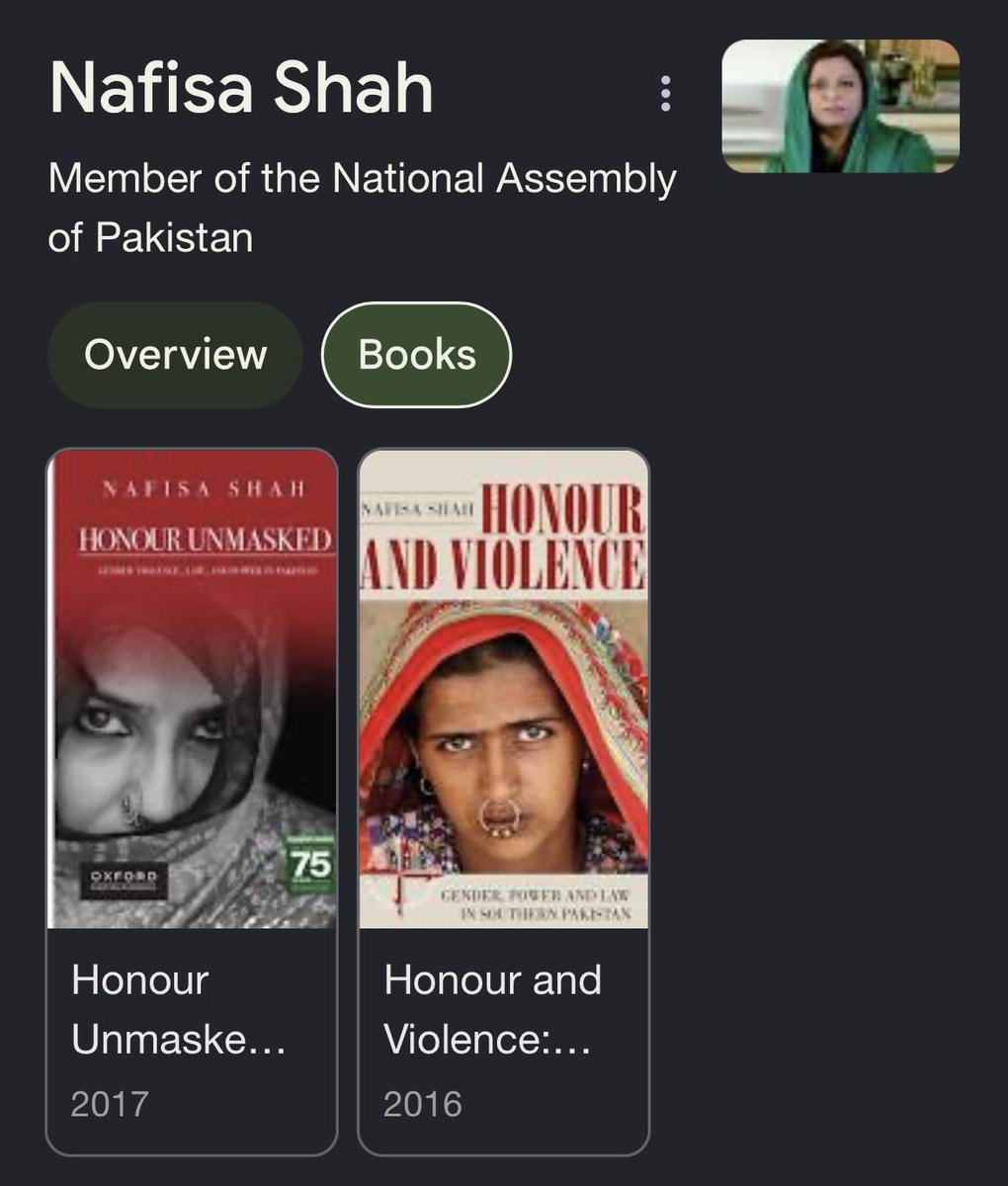 Yes, <a href="/ShahNafisa/">Nafisa Shah</a>, giving a rational and valid thought that a woman/girl may run away from home due to violence, fear, or to save her life. Labelling her in the name of “honour” is a lie. There is no such thing as karo-kari in law. It is a cruel crime against women.