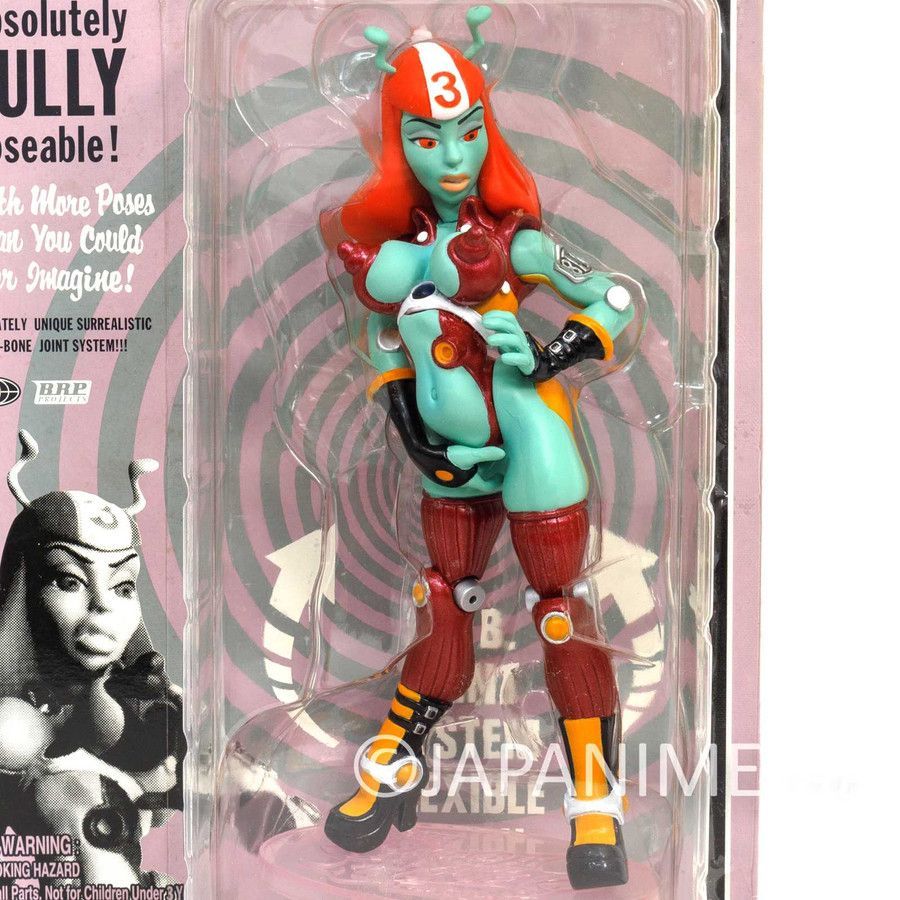 Rare art figure! Barba Rockets Patrol Sapphire 1/10 action figure