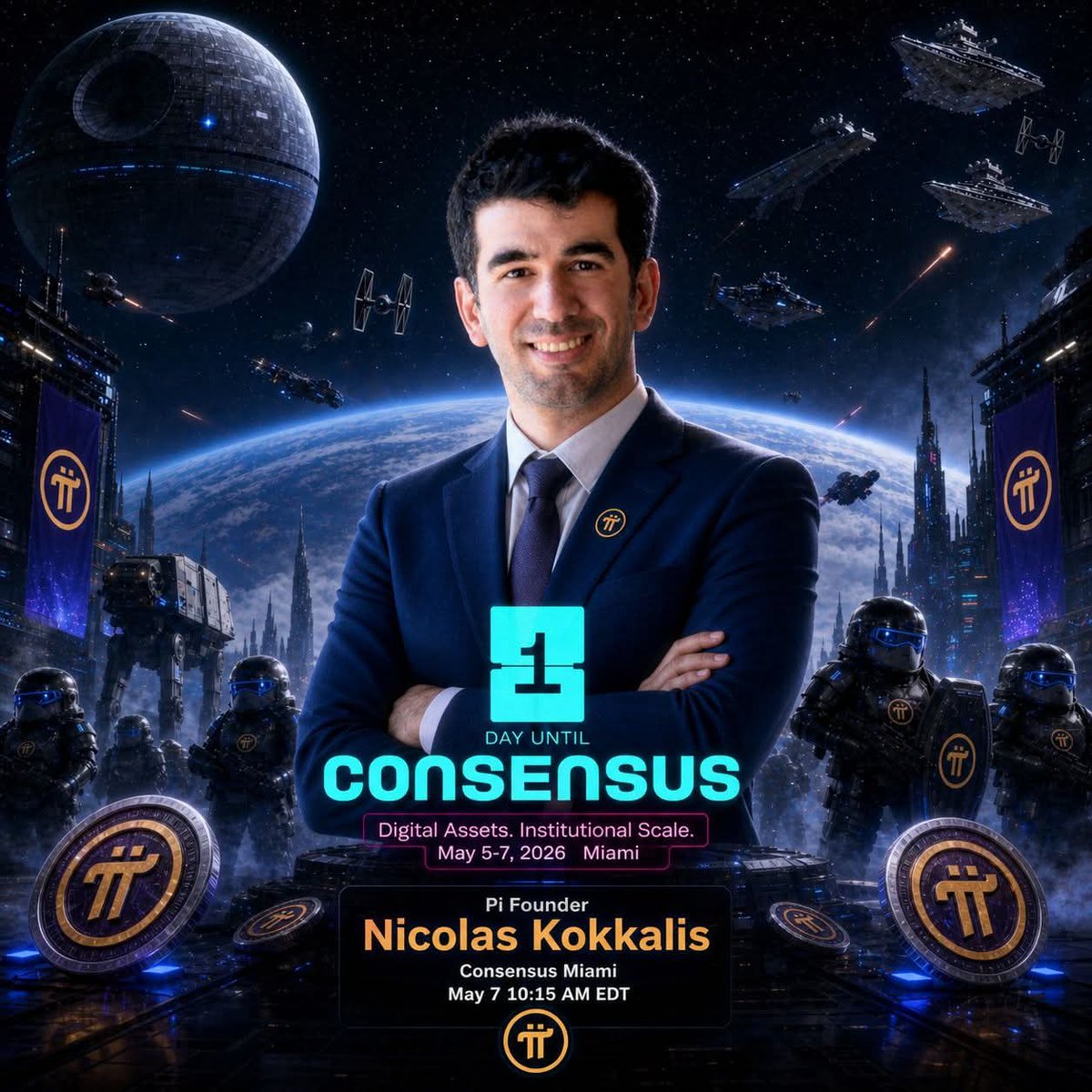 levanhao75's tweet photo. Consensus 2026 🌴    
    
Everything’s lined up. Now it’s go time. 🛫 

#PiNetwork 🚀💜🎯 https://t.co/nWlXfhfpMu