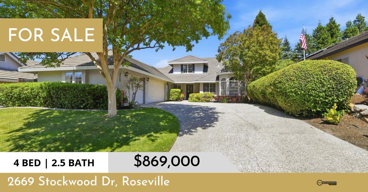 jessateel's tweet image. 2669 Stockwood Dr in Roseville is new on the market! Comment "INFO" and I'll send you all of the details
💛
Jessa Teel Real Estate
916.949.3377 | DRE 02114257
#Roseville #homes #house #forsale #house #home
🏡
Listing courtesy... homeforsale.at/2669_STOCKWOOD…