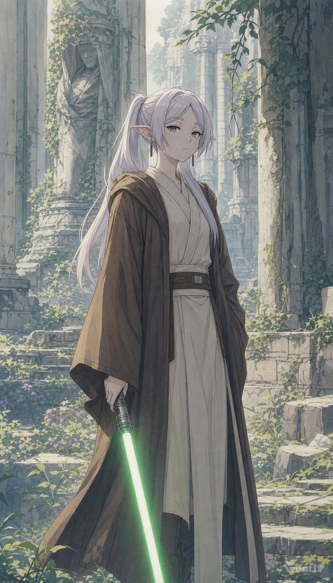 whatif_onesan's tweet image. may the 4th be with you!
#frierenbeyondjourneysend #starwars #crossover