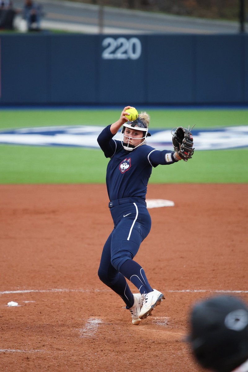 UConnSoftball's tweet photo. Congratulations to Sydnee Koosh on earning @BIGEAST Honor Roll for the first time this season!

#WEbeforeme https://t.co/GZlcx4aMsd
