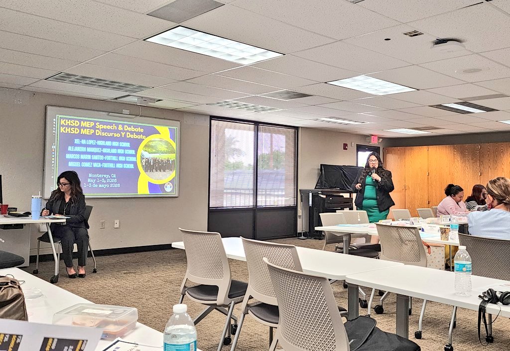 parentcenterSHS's tweet photo. KHSD DELAC &amp; DEPAC Meeting 5/4. 🏫 📚 📝 💙💛 https://t.co/hAlURy5cbR
