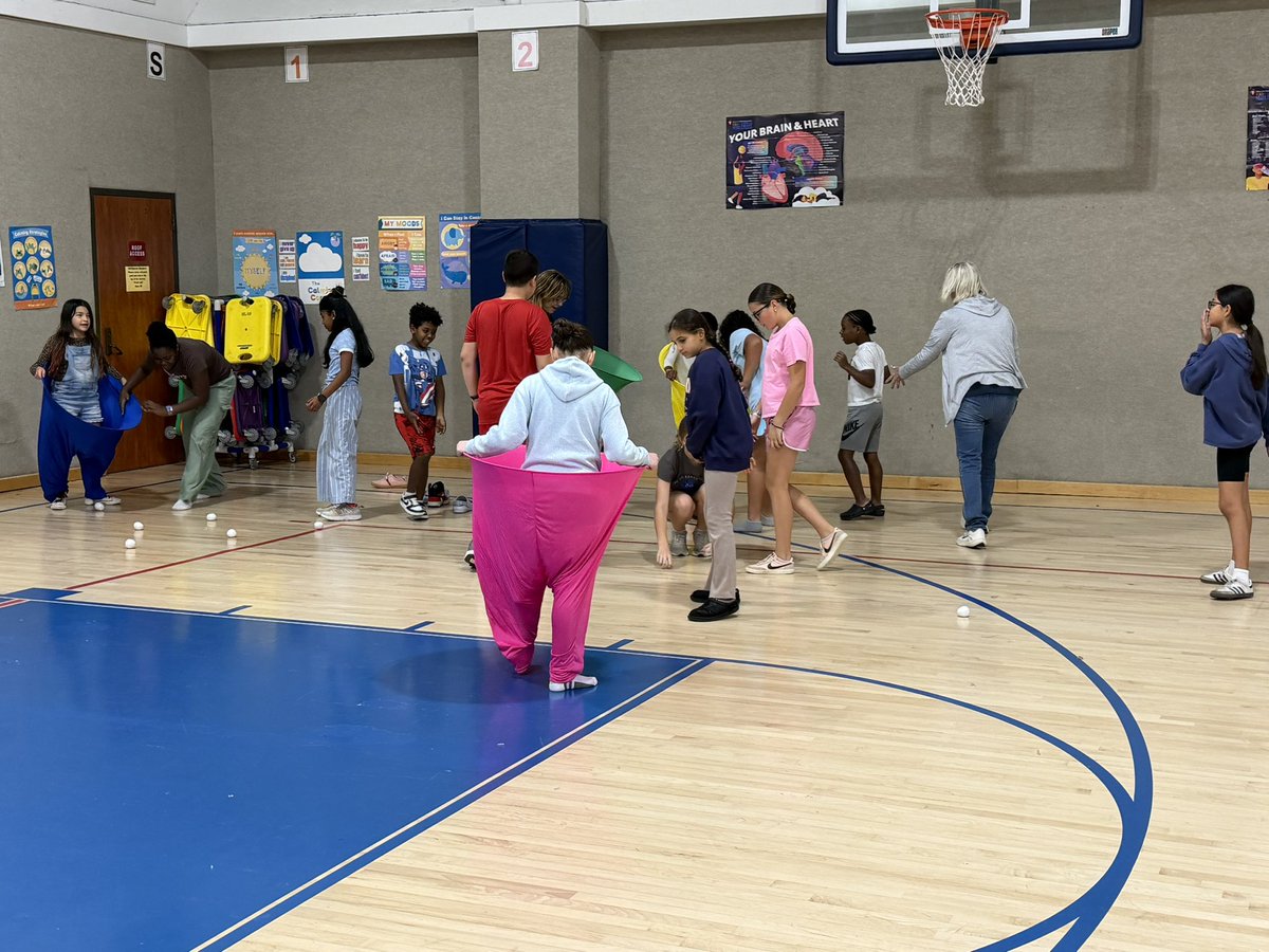 StoryFalconPE's tweet photo. Our students had a sneak peek of some Field Day items today. Field Day is Friday! https://t.co/fRBxS9gKnT