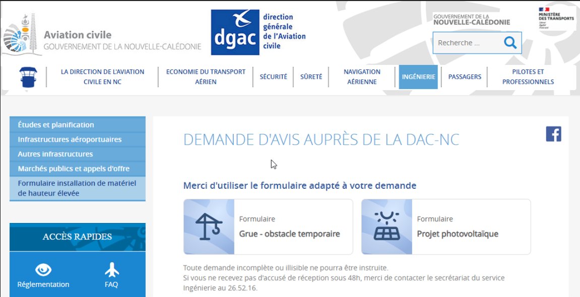 Georep_NC's tweet photo. ✈️ Nouvelles données sur les autorisations à proximité des aérodromes pour l’installation de matériels de grande hauteur, les emprises d’aérodrome et les emprises de l’environnement immédiat des aérodromes pour l’installation de panneaux photovoltaïques.

https://t.co/JVi4OunkTZ https://t.co/xm9WRWylKn