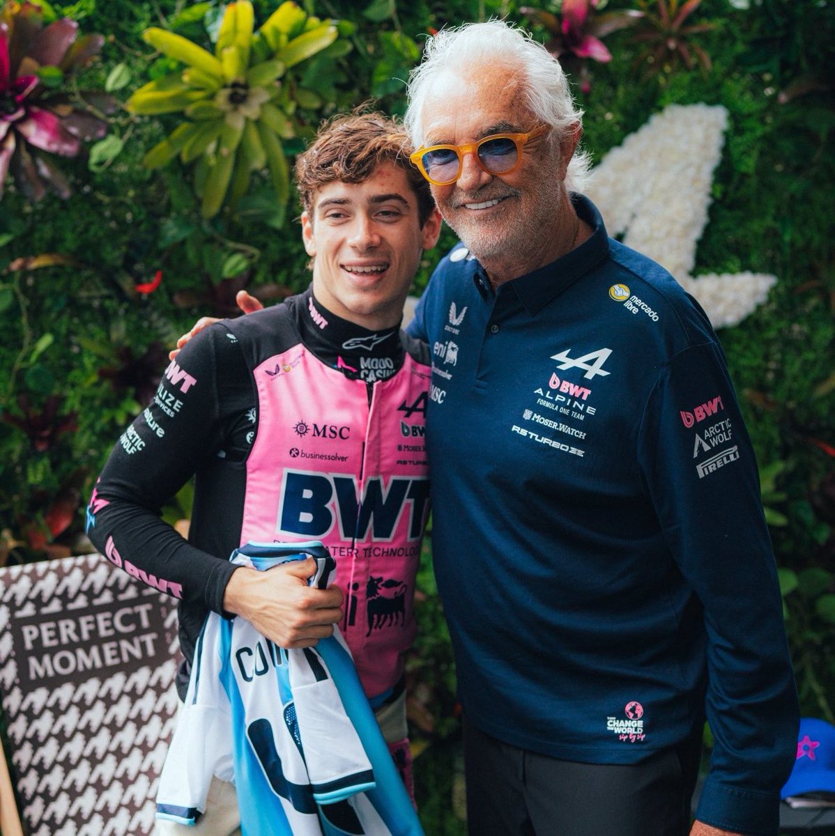 Briatore🎙️: 

“Mucha gente al principio me decía “por qué pones a Colapinto?” Yo creí en Franco todo el tiempo, yo lo puse en el auto. Yo tenía razón, en este equipo yo decido así que decidí mantener a Franco y ahora él está empezando a dar resultados”