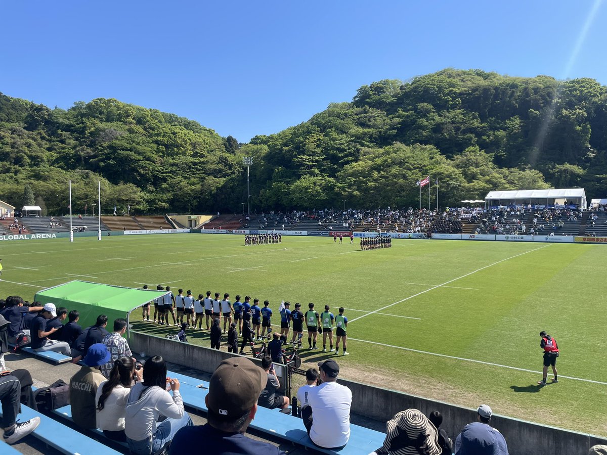 n_nahoko's tweet photo. 今日はここから。
東福岡-東明戦前半終了。
どちらもミスもペナもなく引き締まった良い試合！ https://t.co/VQRI1EZvf7