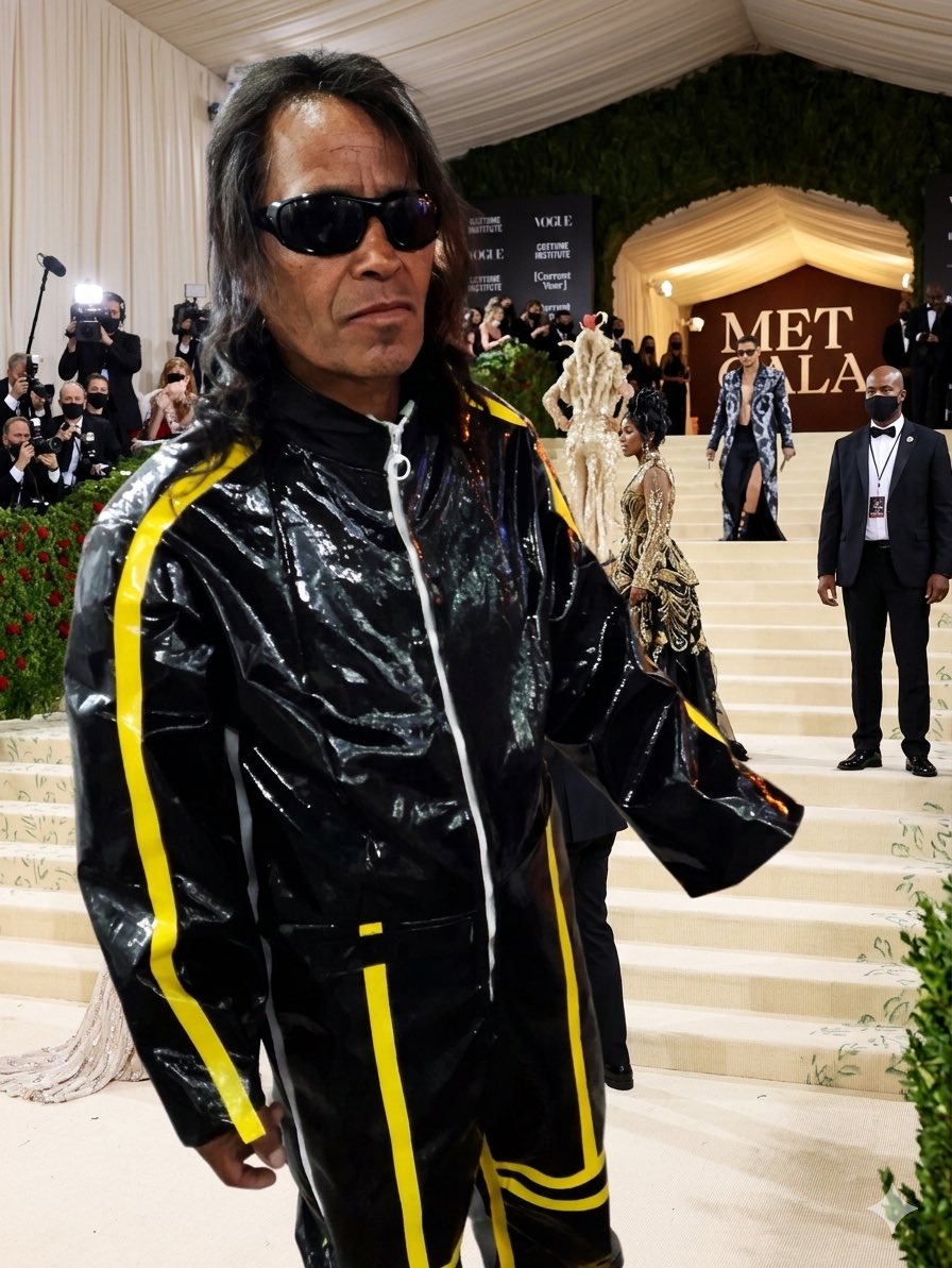 jujuysincontext's tweet photo. 🚨 Kamilo has arrived to the #MetGala https://t.co/u6U5sHz480