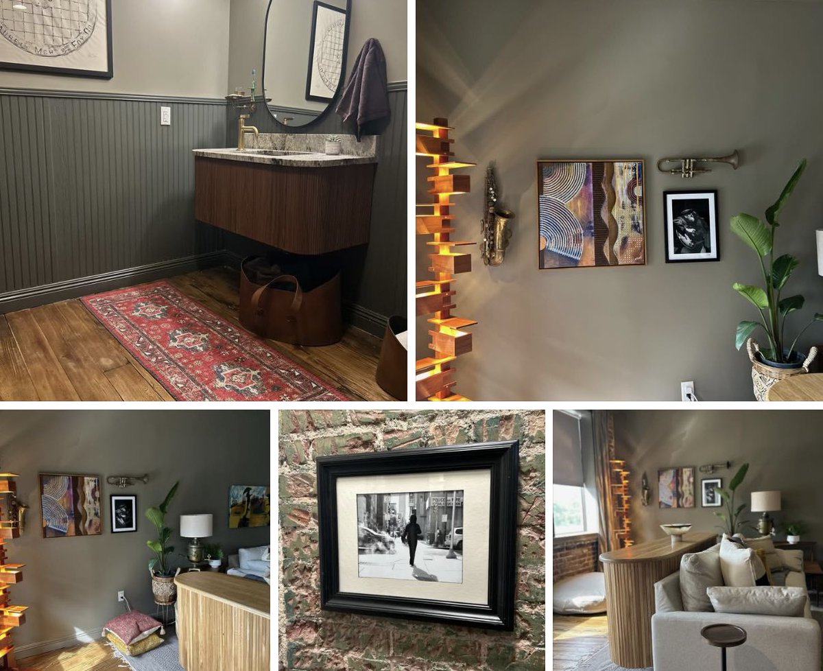 Chad_Edwardz's tweet image. My photography (Cary Hudson and Philadelphia, PA 2022) and wax rubbings (Laurel Machine &amp;amp; Foundry Company) on last nights ep. of @hgtv Home Town (McKinnon loft revisted) 
5.3.26 
Laurel, MS 

also art by MTerrell Fine Art

#hgtv #hometown #laurelms #mcephotography