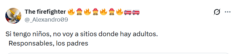 Solo imagínense la infacia de mierda que tuvo este ser para pensar que una playa no es un espacio para niños. Da lástima X2: por la absoluta falta de amor que vivió en su niñez y por su irresponsabilidad de no hacerse cargo de esa herida ya como adulto.