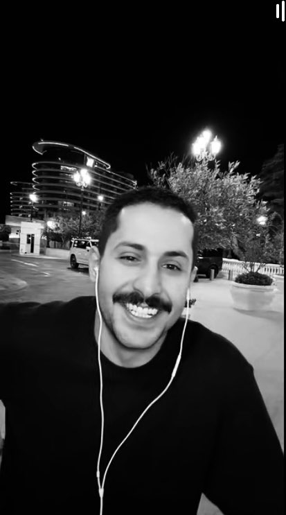 ياكل اللّيييالي السّعيده وكل الأحبّبببه❣.
#مشاري_العتيبي